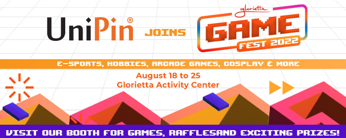 UniPin joins Glorietta Game Fest 2022! (PH)